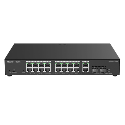Ruijie 16 Port GIGABIT Managed POE Switch With 2 Uplink Ports